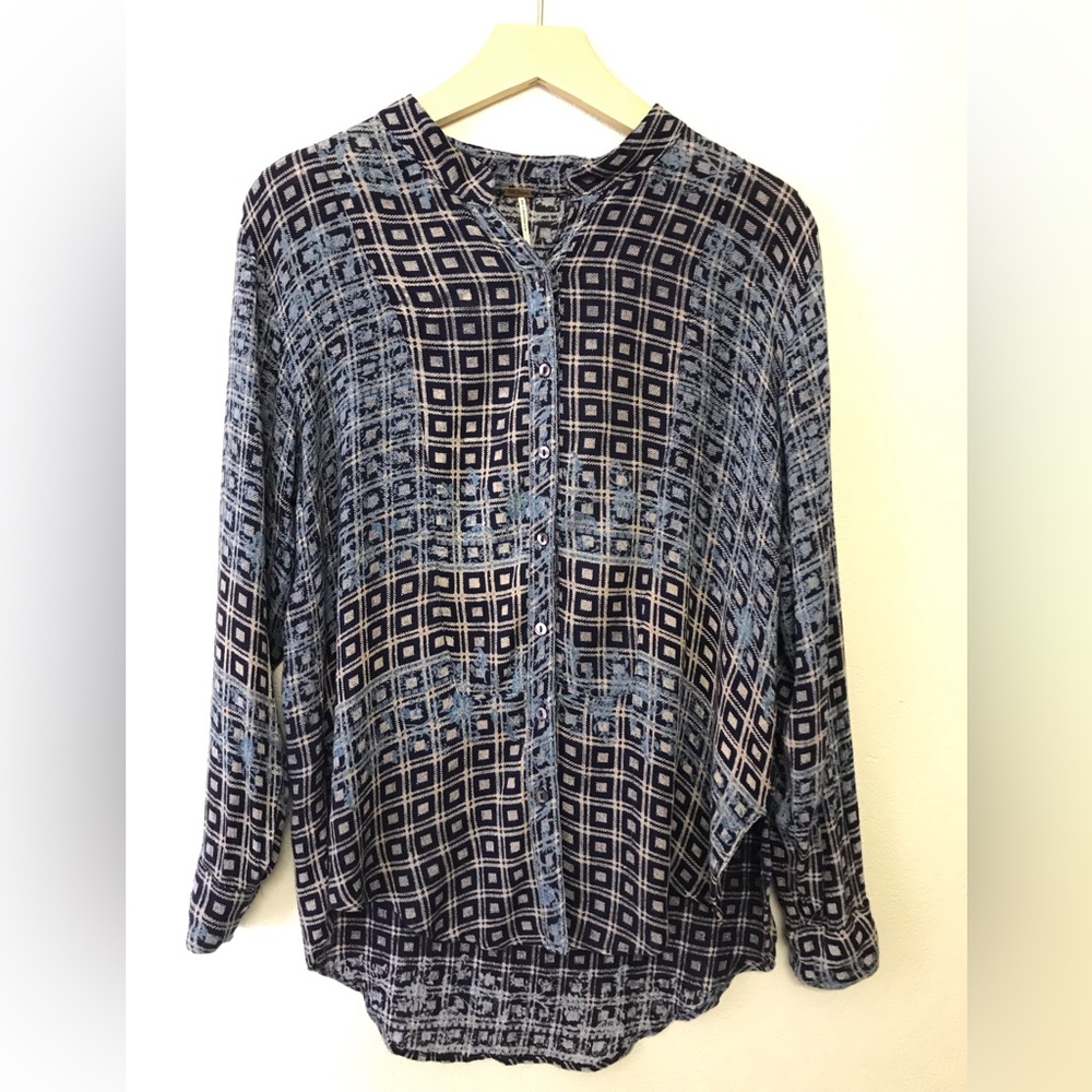 Free People button down top